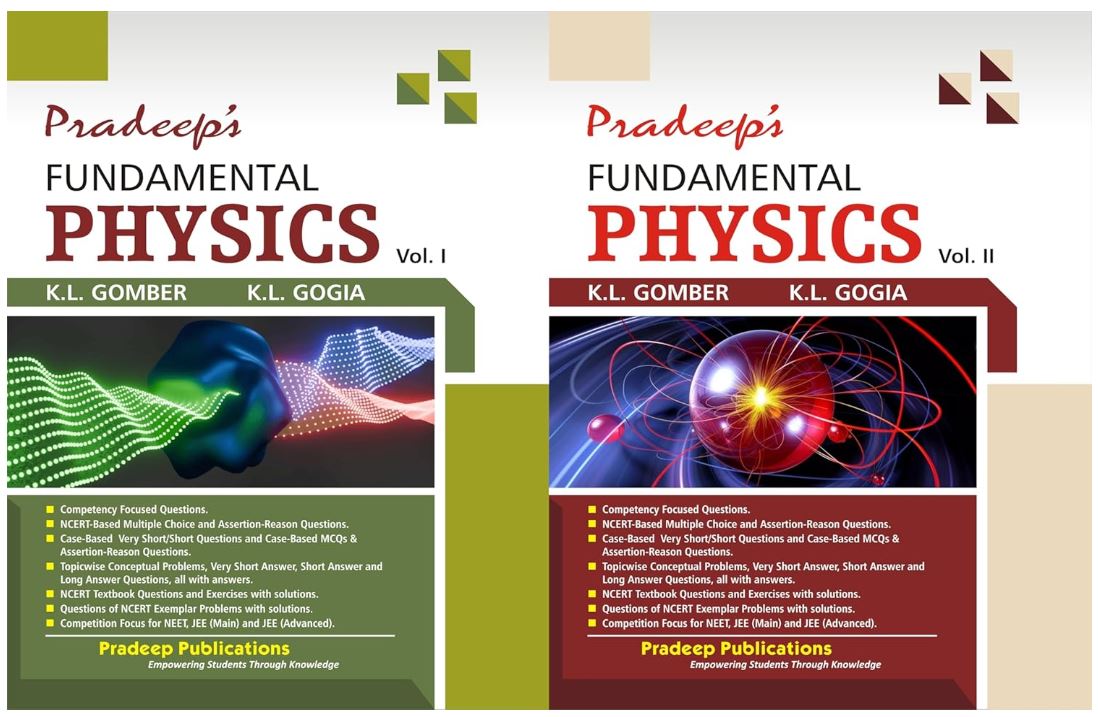 Pradeep's Fundamental Physics for Class 11 (Vol. 1&2)